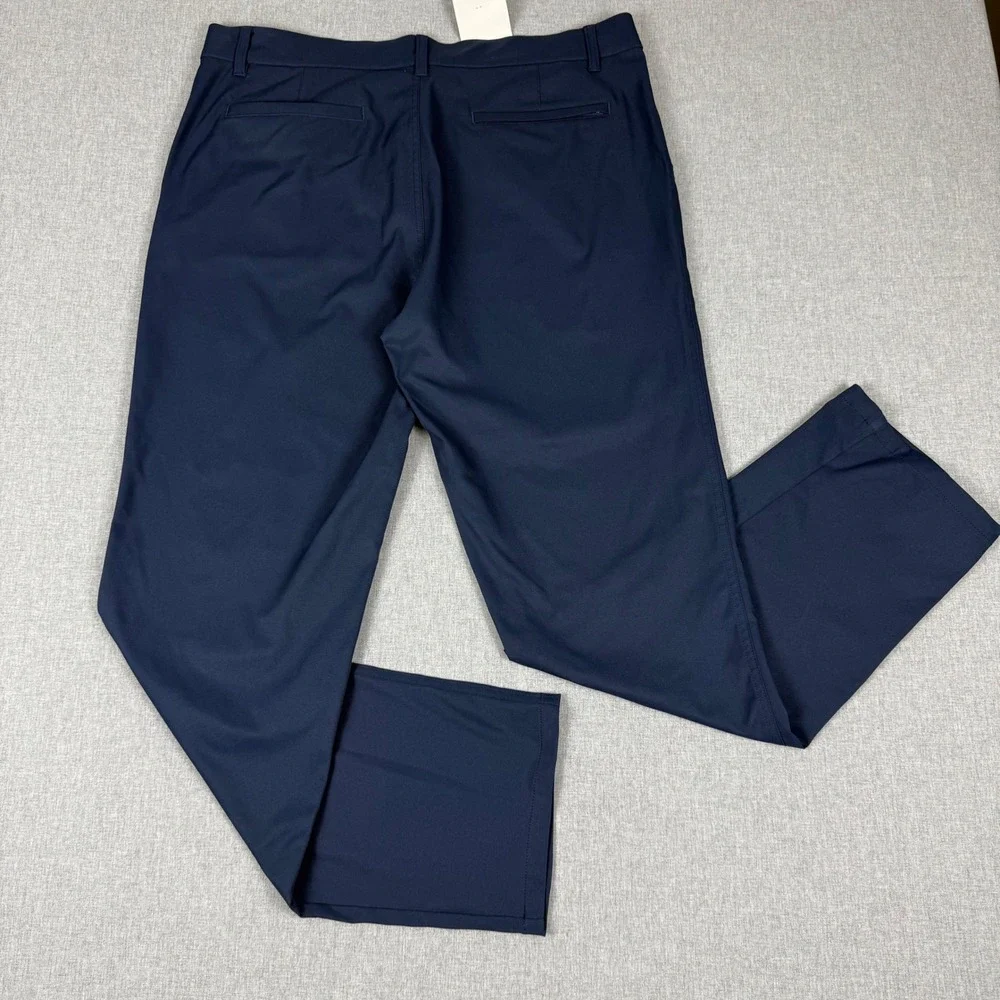32 Degrees Cool Men Blue Stretch Performance Pants 36x32 Regular Fit New